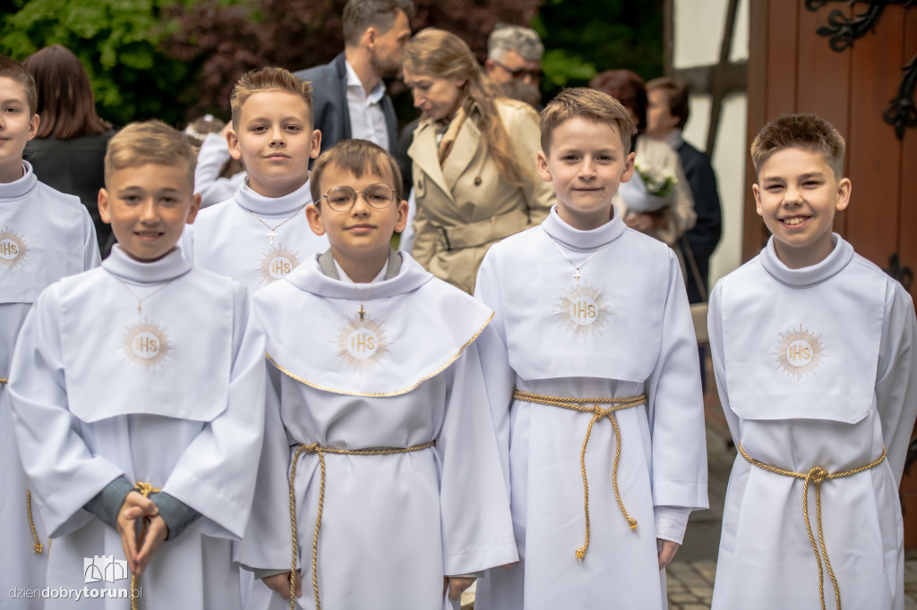 I Komunia Święta w Parafii w Kaszczorku