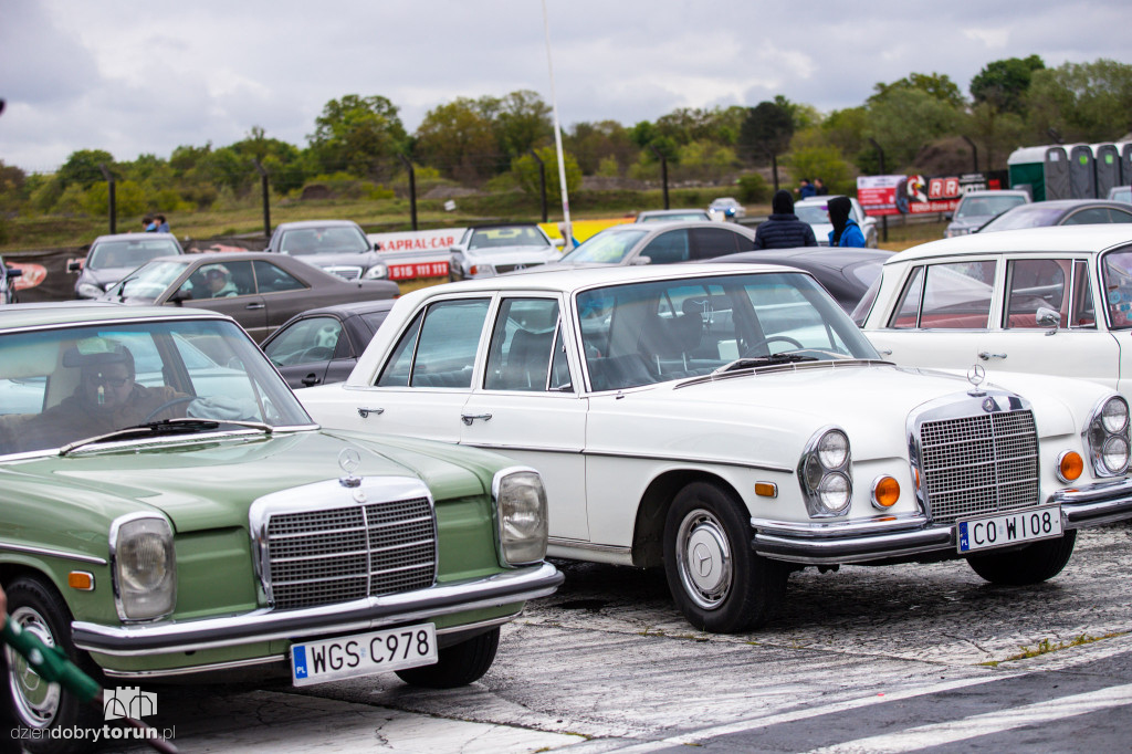 Zlot Mercedesów w MotoParku w Toruniu