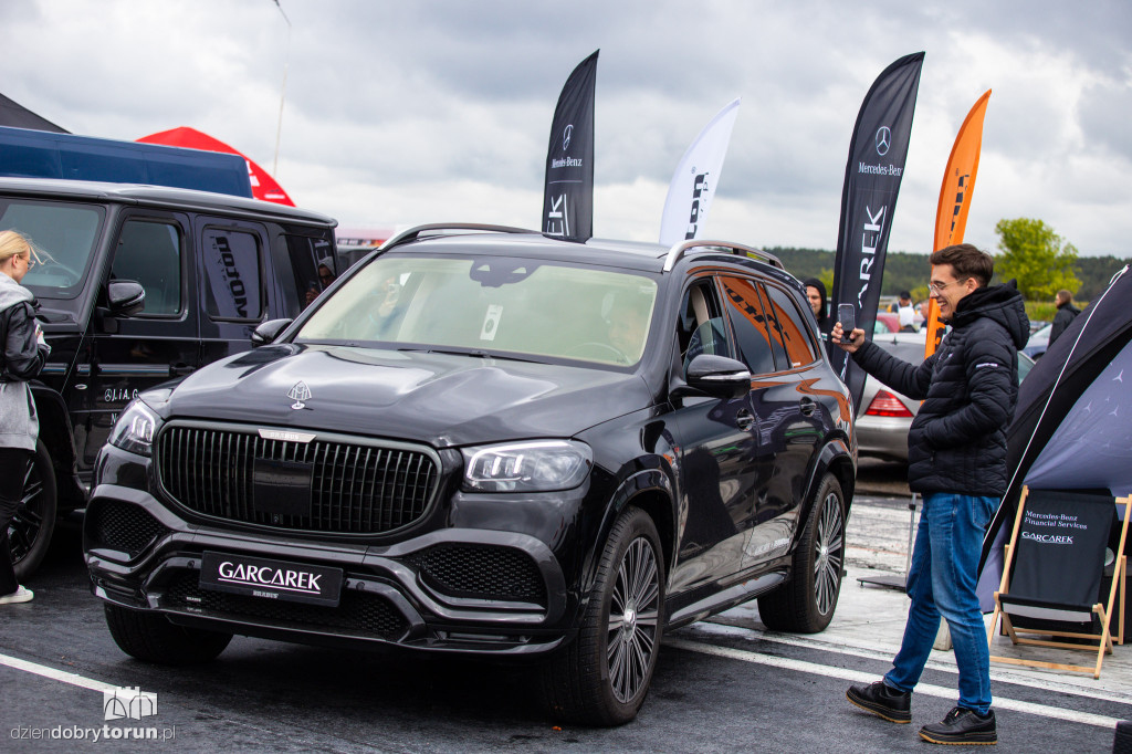 Zlot Mercedesów w MotoParku w Toruniu