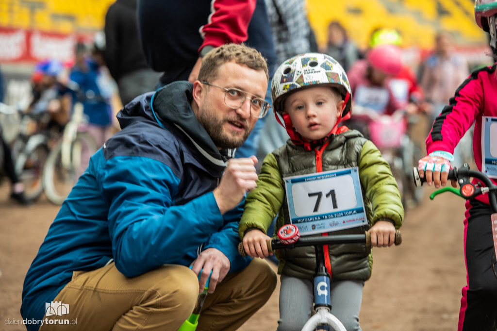 Zawody rowerkowe w Motoarenie