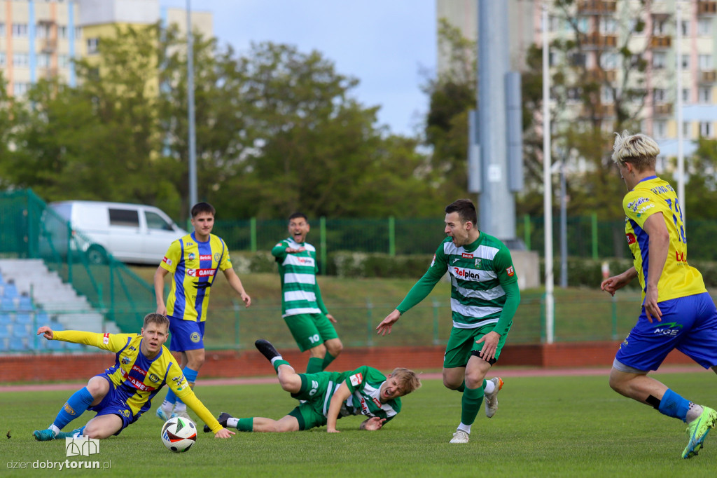 Elana Toruń 0:2 Klub sportowy Sokołów Kleczew