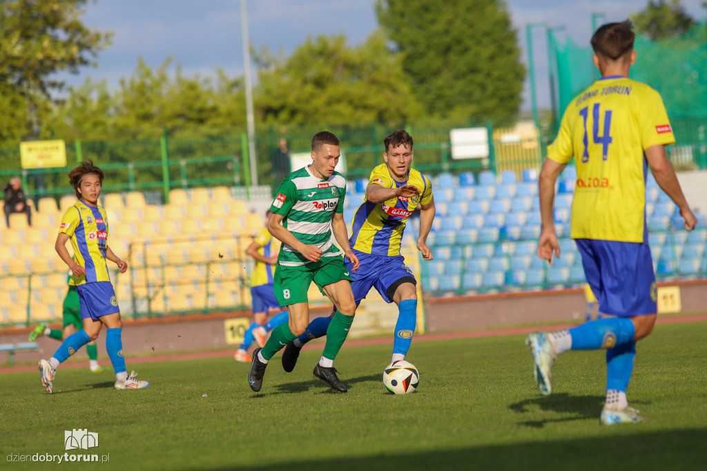 Elana Toruń 0:2 Klub sportowy Sokołów Kleczew