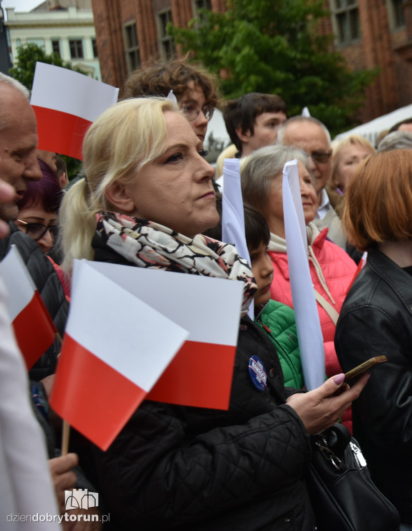 Karol Nawrocki w Toruniu
