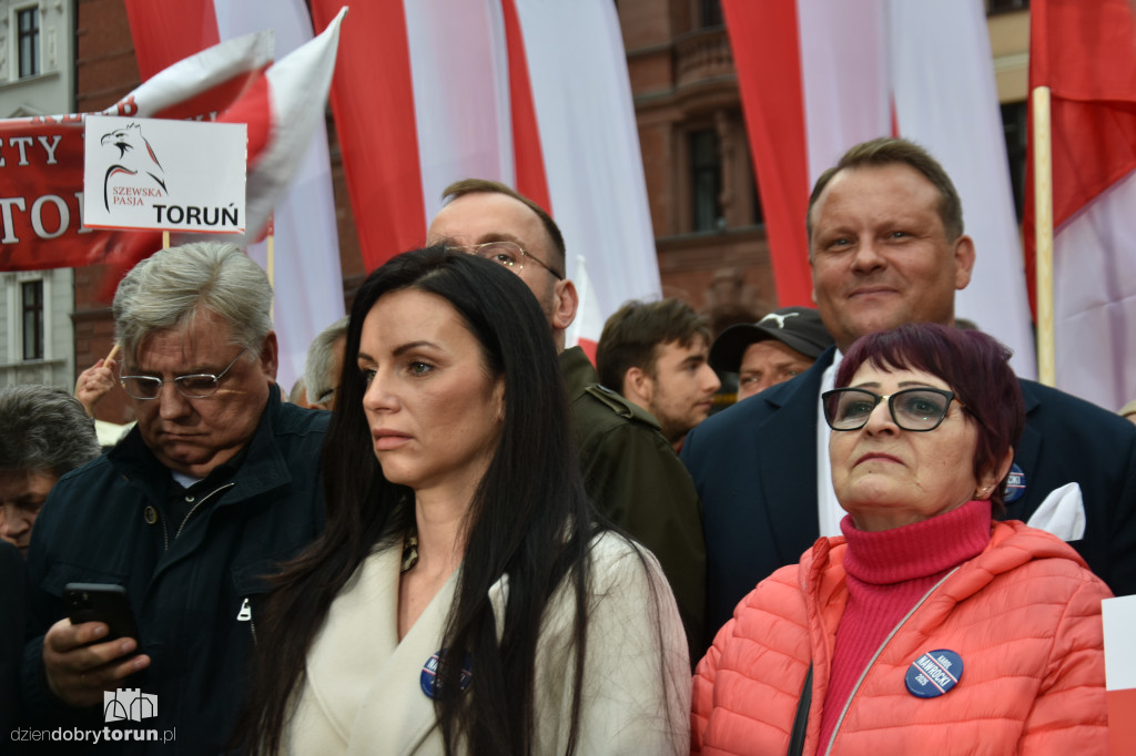 Karol Nawrocki w Toruniu