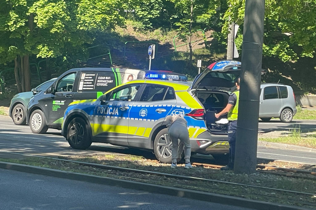 Uwaga na korki! Wypadek na Lubickiej