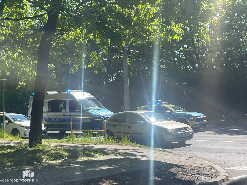 Uwaga na korki! Wypadek na Lubickiej