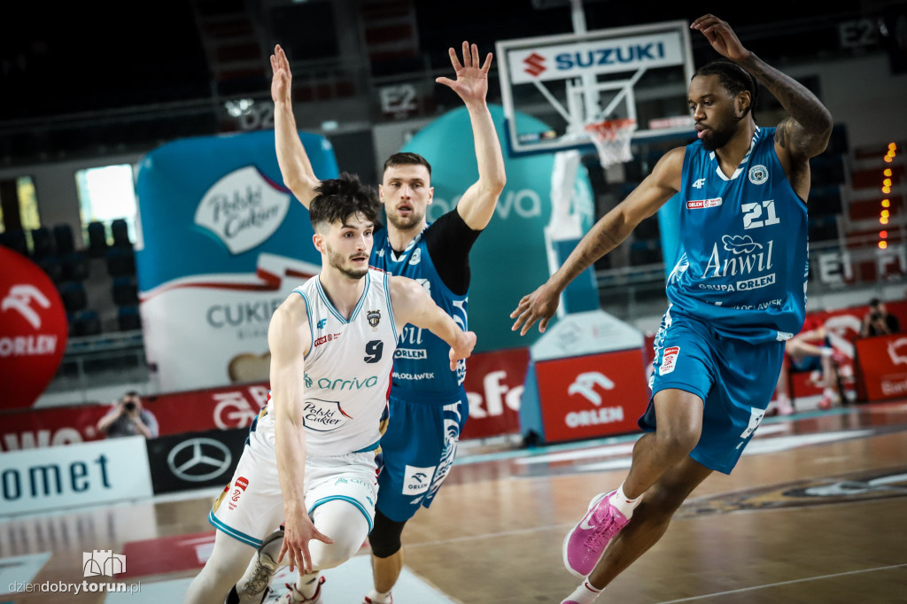 Arriva Polski Cukier Toruń 81:98 Anwil Włocławek
