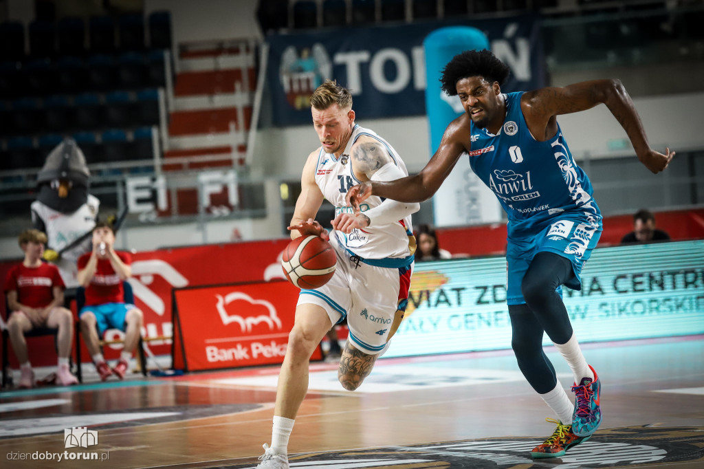 Arriva Polski Cukier Toruń 81:98 Anwil Włocławek