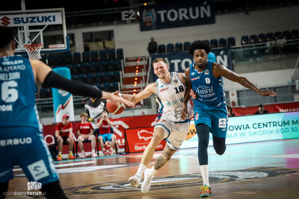 Arriva Polski Cukier Toruń 81:98 Anwil Włocławek