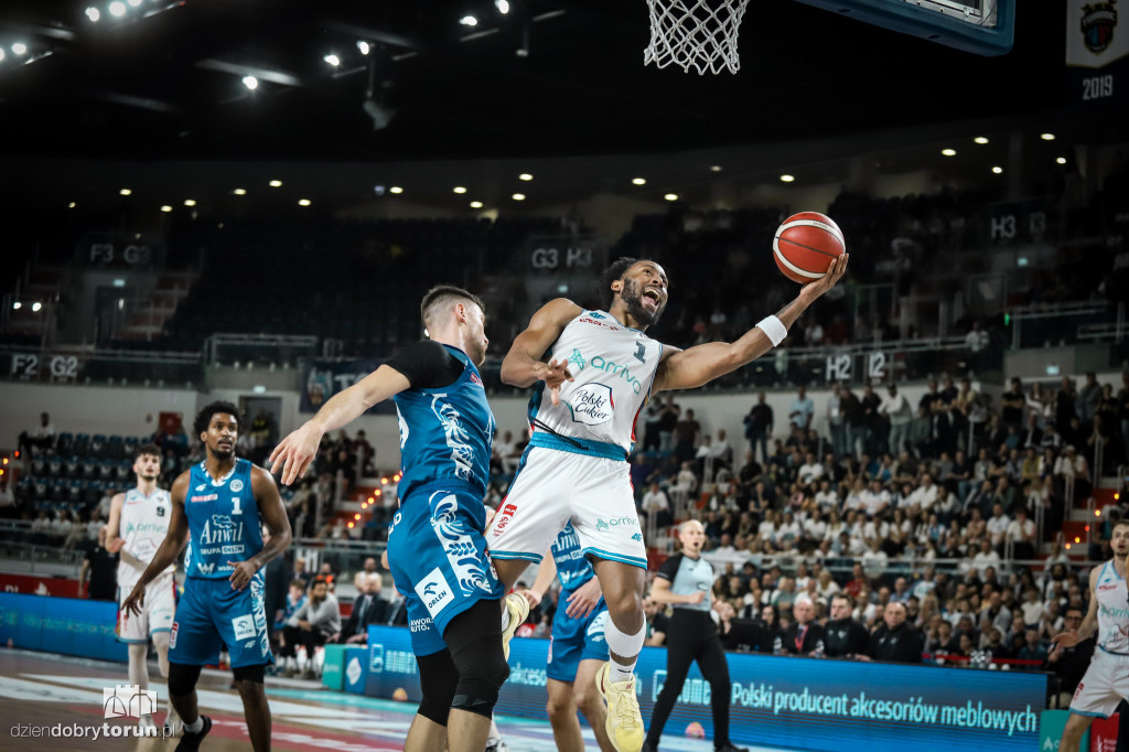 Arriva Polski Cukier Toruń 81:98 Anwil Włocławek