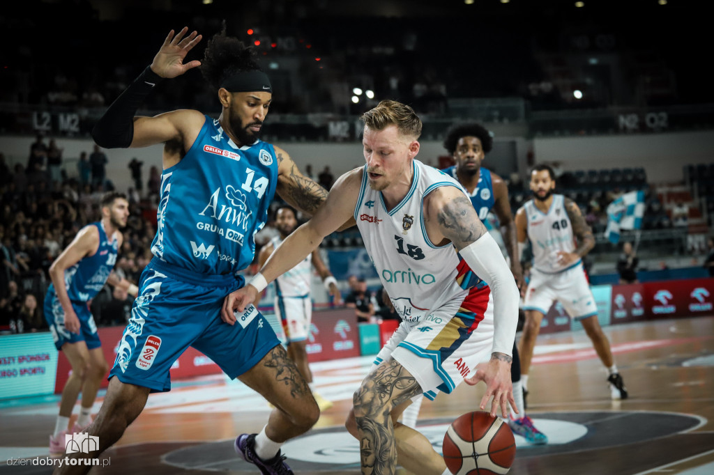 Arriva Polski Cukier Toruń 81:98 Anwil Włocławek