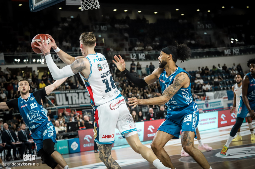 Arriva Polski Cukier Toruń 81:98 Anwil Włocławek