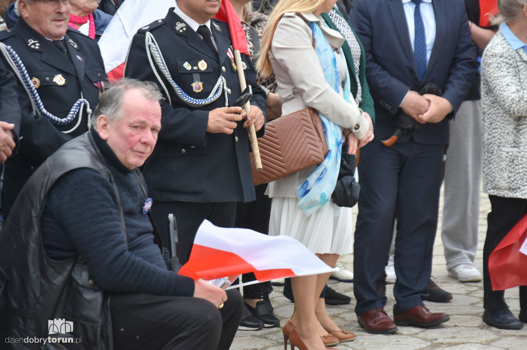 Karol Nawrocki w gminie Koneck