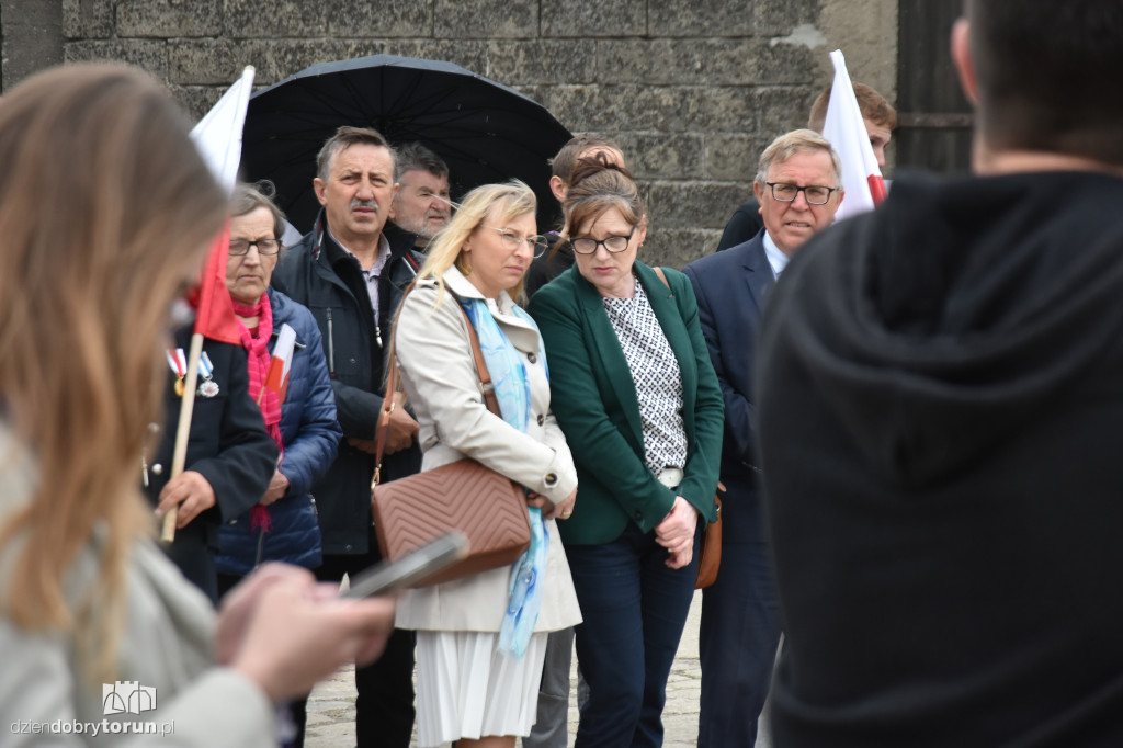 Karol Nawrocki w gminie Koneck