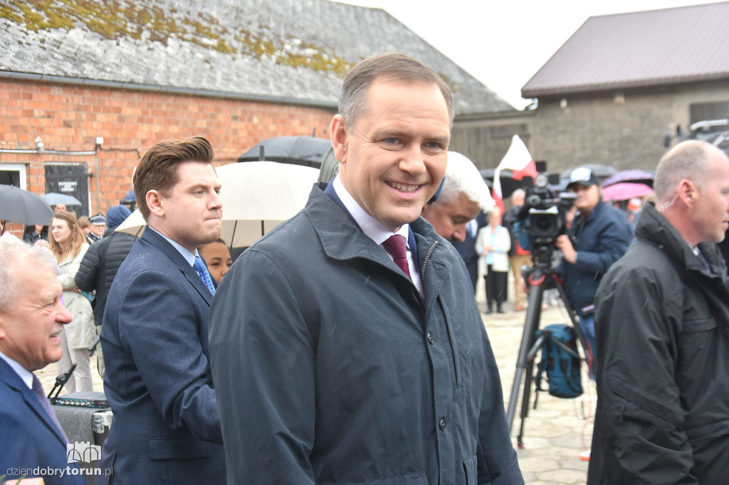 Karol Nawrocki w gminie Koneck