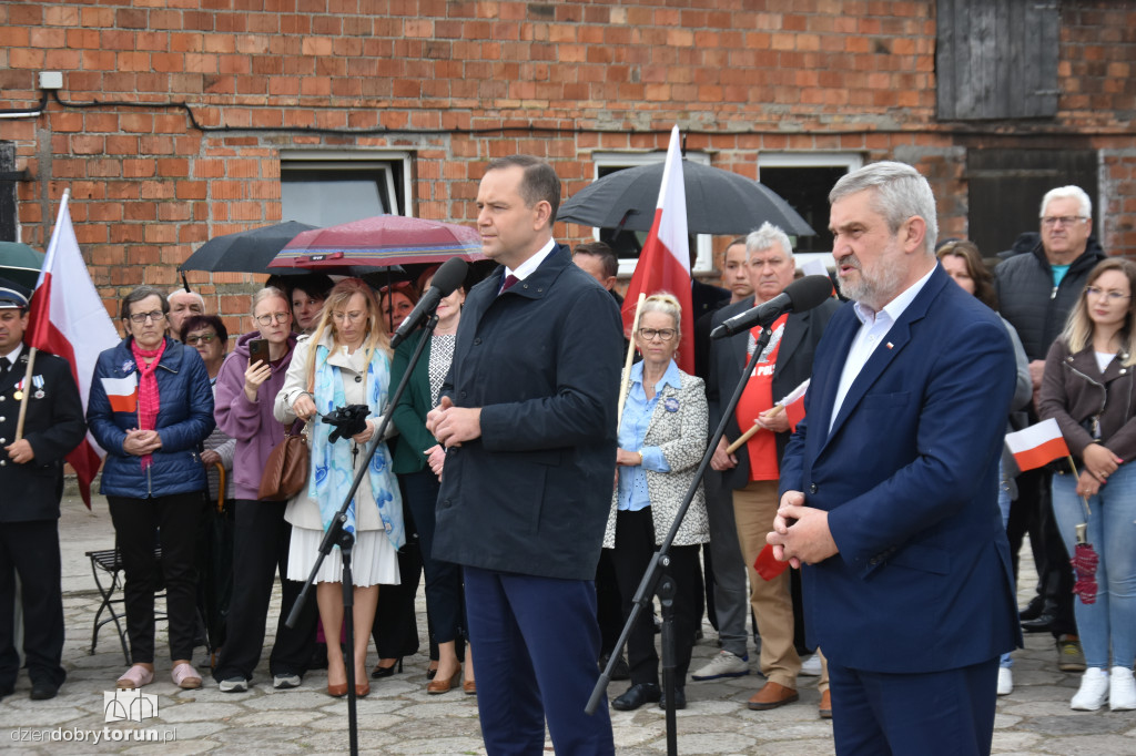 Karol Nawrocki w gminie Koneck
