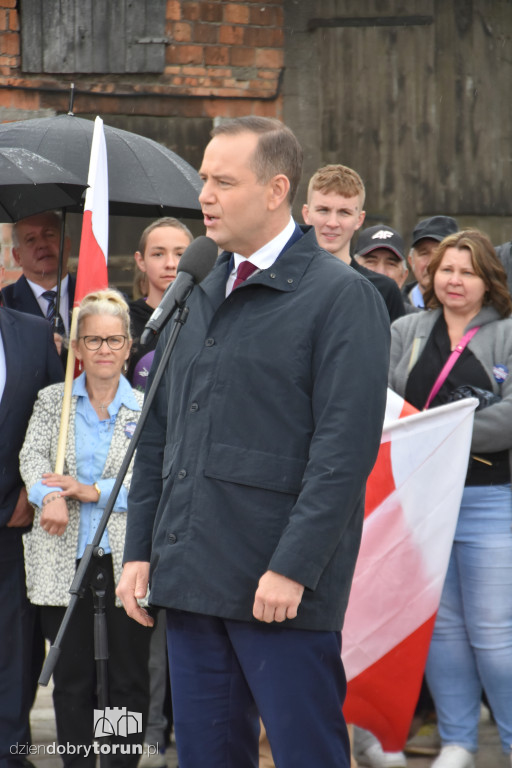 Karol Nawrocki w gminie Koneck