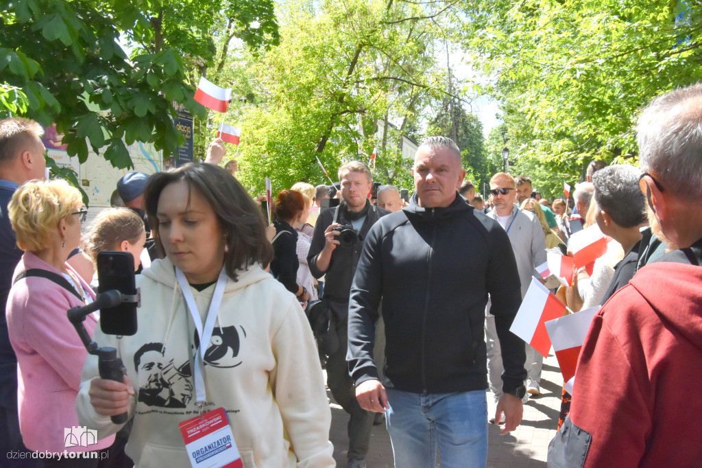 Rafał Trzaskowski w Ciechocinku