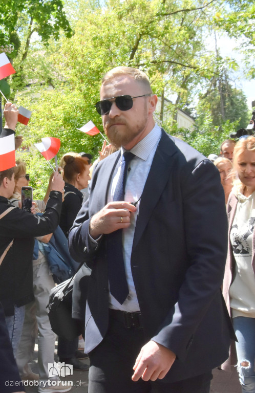 Rafał Trzaskowski w Ciechocinku
