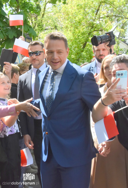 Rafał Trzaskowski w Ciechocinku
