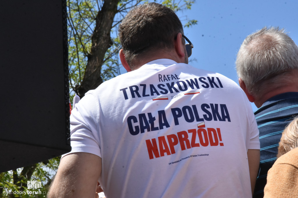 Rafał Trzaskowski w Ciechocinku