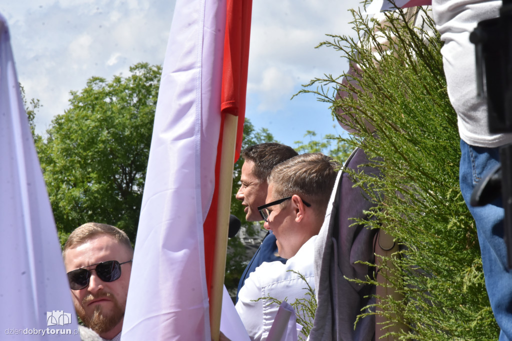 Rafał Trzaskowski w Ciechocinku