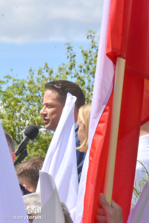 Rafał Trzaskowski w Ciechocinku