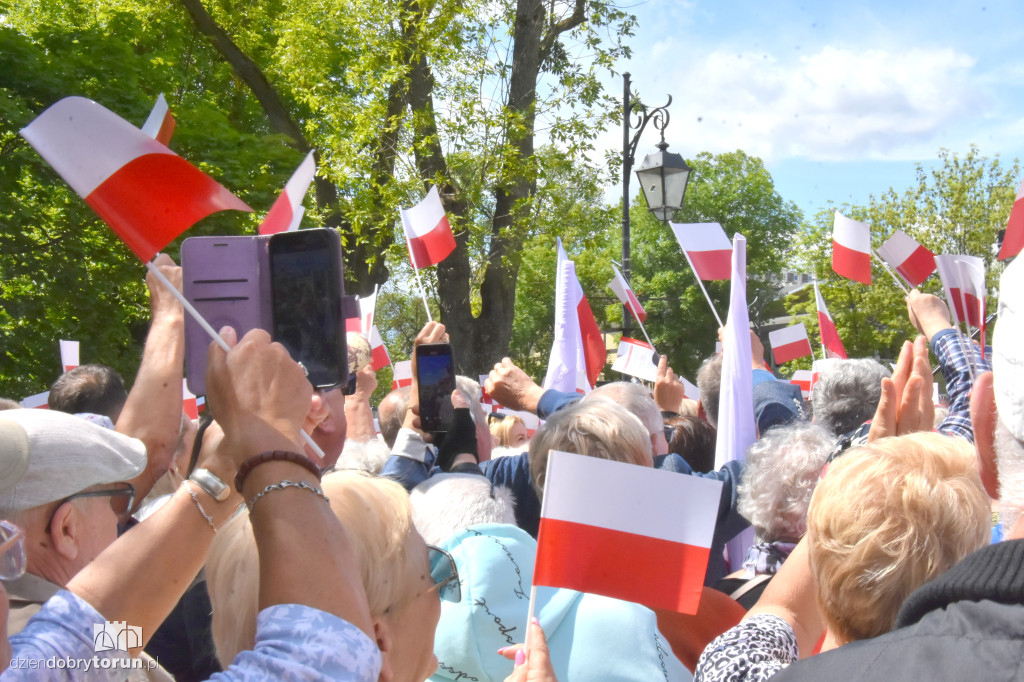 Rafał Trzaskowski w Ciechocinku