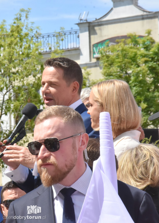 Rafał Trzaskowski w Ciechocinku
