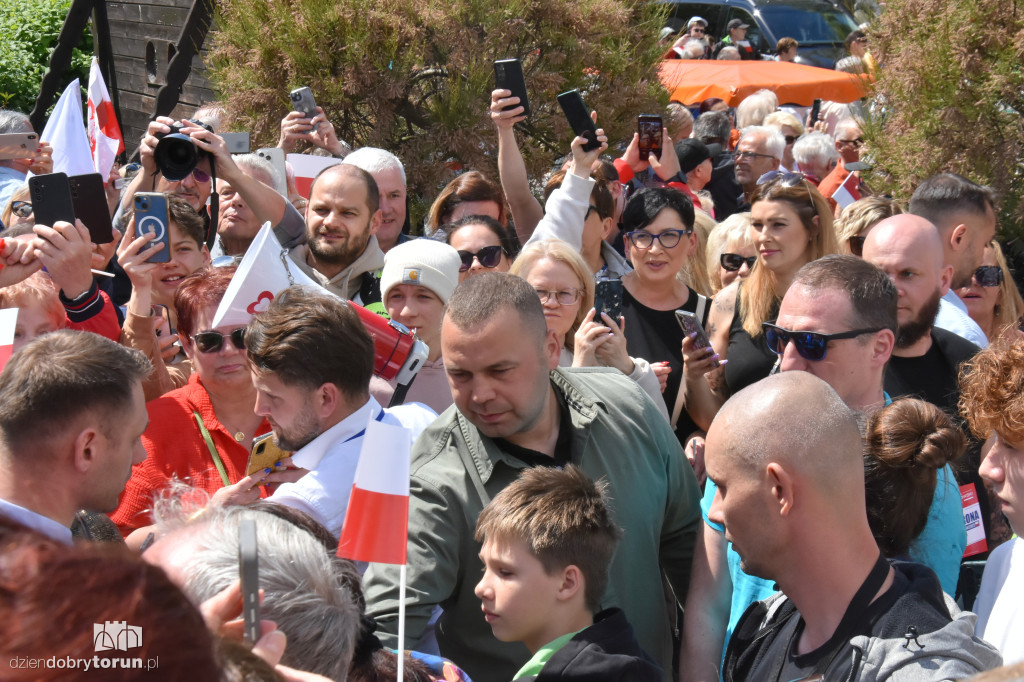 Rafał Trzaskowski w Ciechocinku