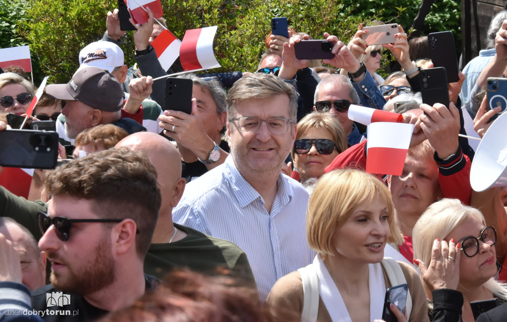 Rafał Trzaskowski w Ciechocinku