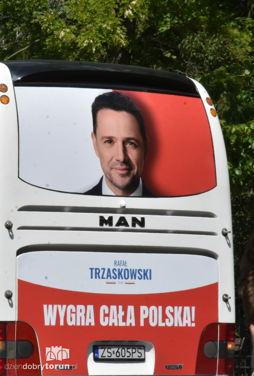 Rafał Trzaskowski w Ciechocinku