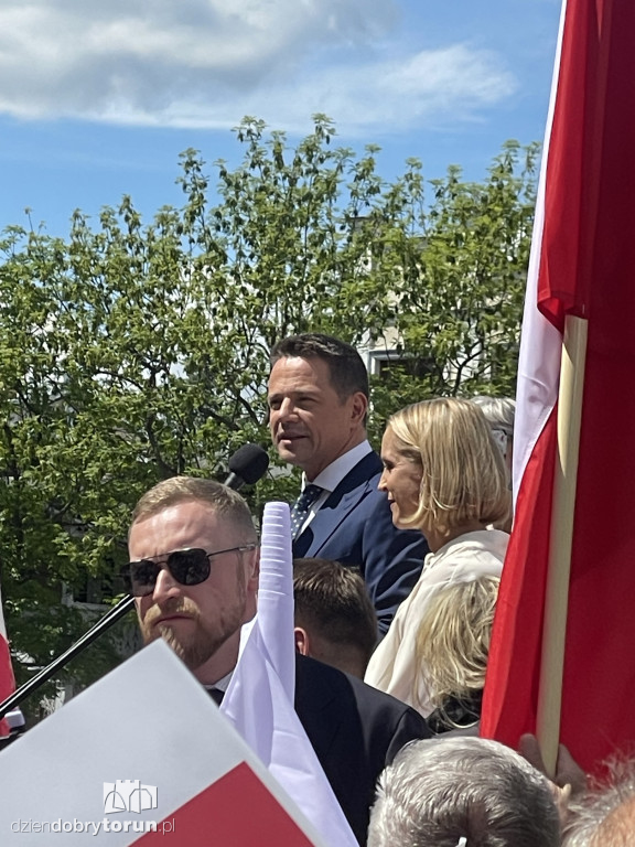 Rafał Trzaskowski w Ciechocinku