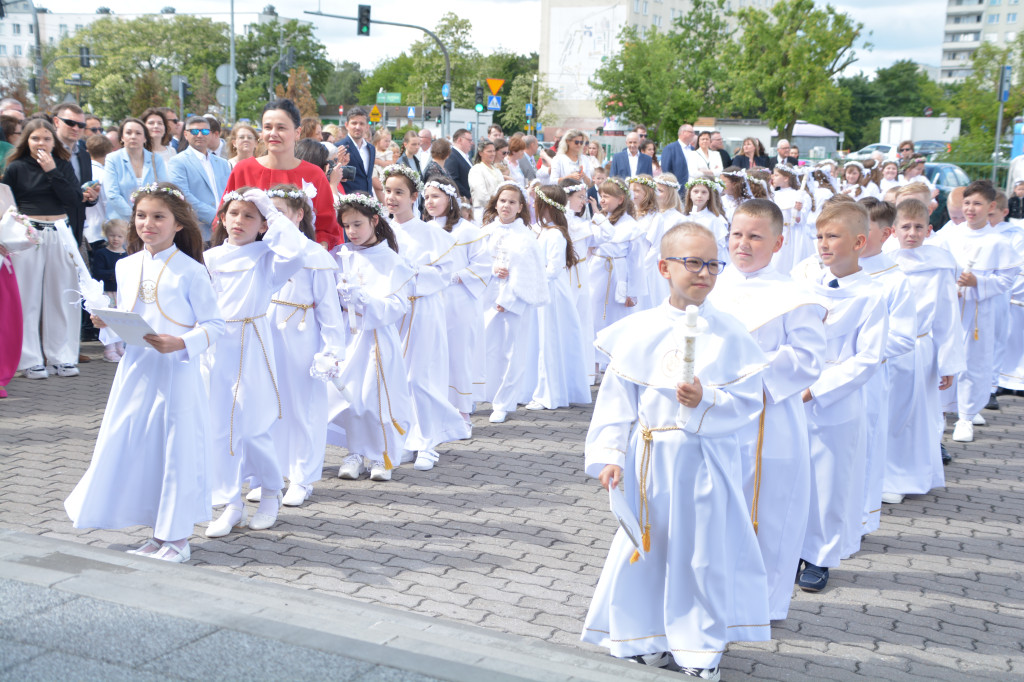Komunia w parafii św. Maksymiliana Marii Kolbe