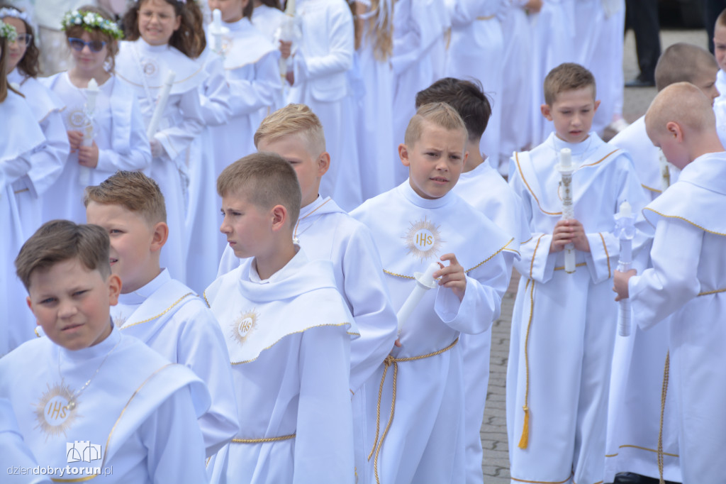 Komunia w parafii św. Maksymiliana Marii Kolbe