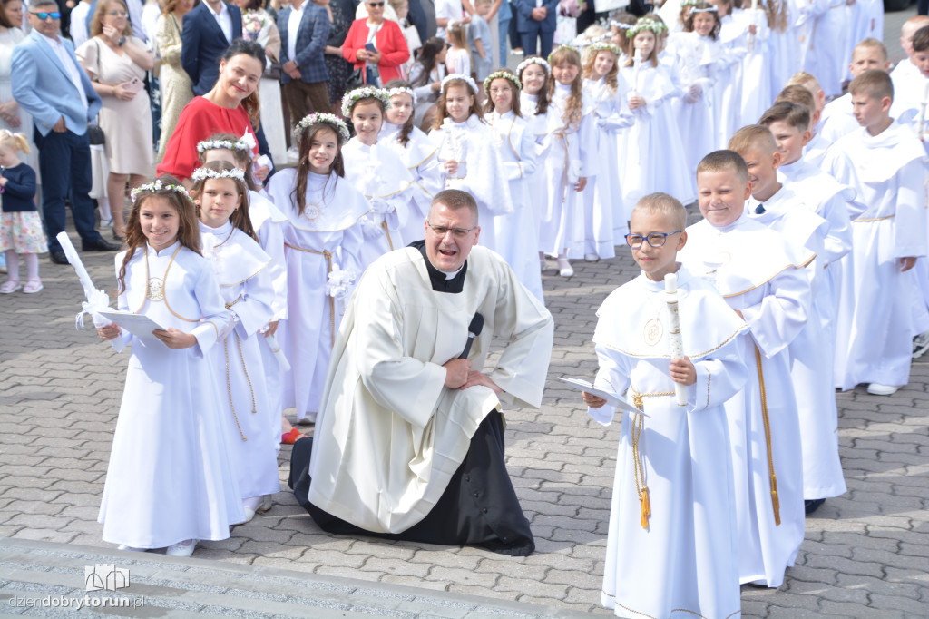 Komunia w parafii św. Maksymiliana Marii Kolbe