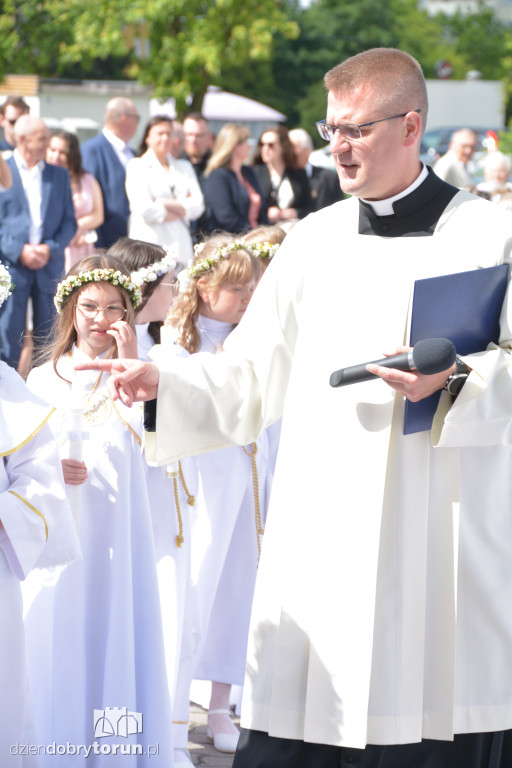Komunia w parafii św. Maksymiliana Marii Kolbe
