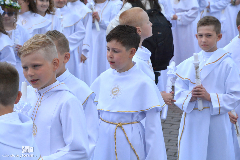 Komunia w parafii św. Maksymiliana Marii Kolbe