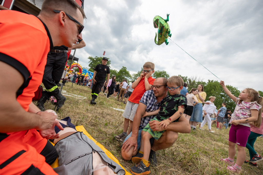 Piknik przy ulicy Olsztyńskiej