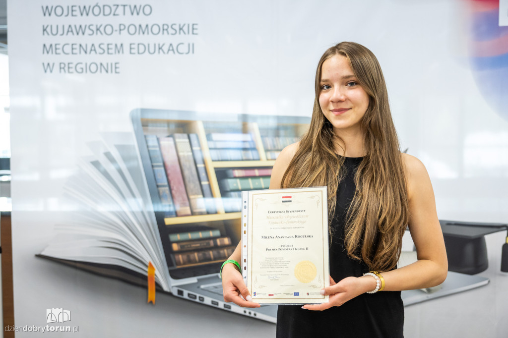 Gala stypendystów w Toruniu