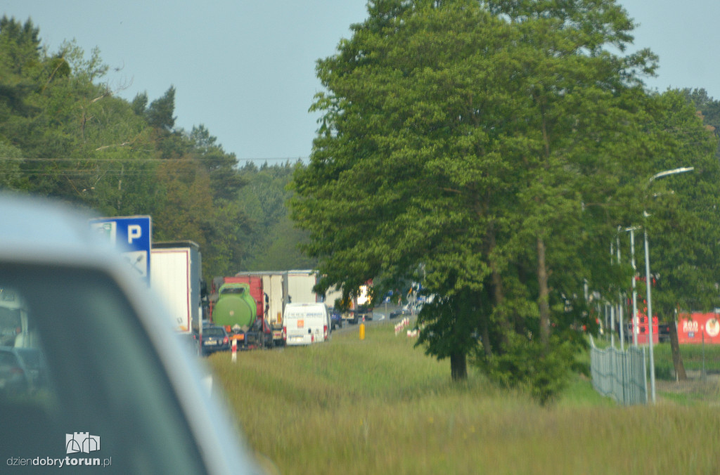 Wypadek na drodze krajowej nr 10