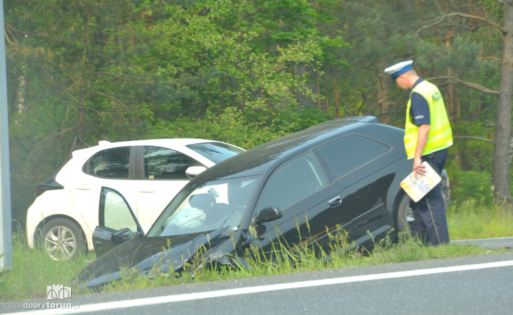 Wypadek na drodze krajowej nr 10