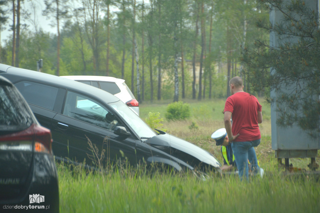 Wypadek na drodze krajowej nr 10