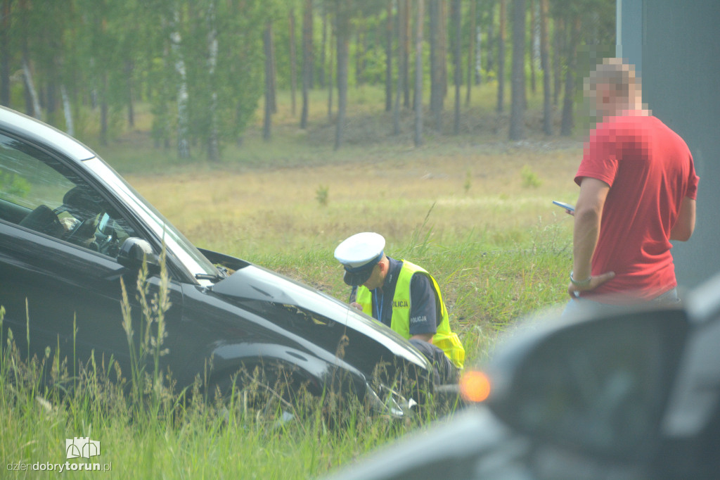 Wypadek na drodze krajowej nr 10