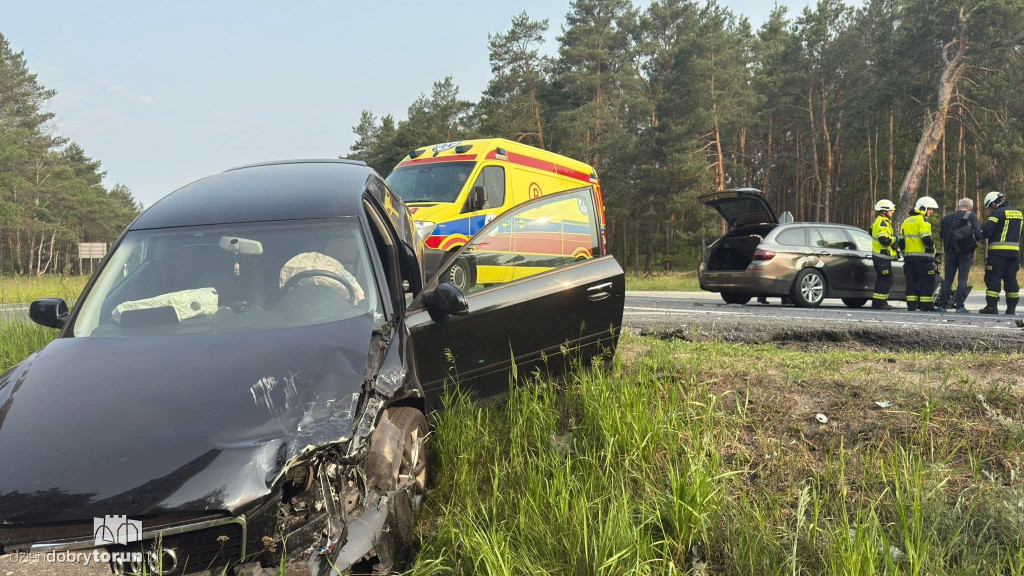 Wypadek na drodze krajowej nr 10