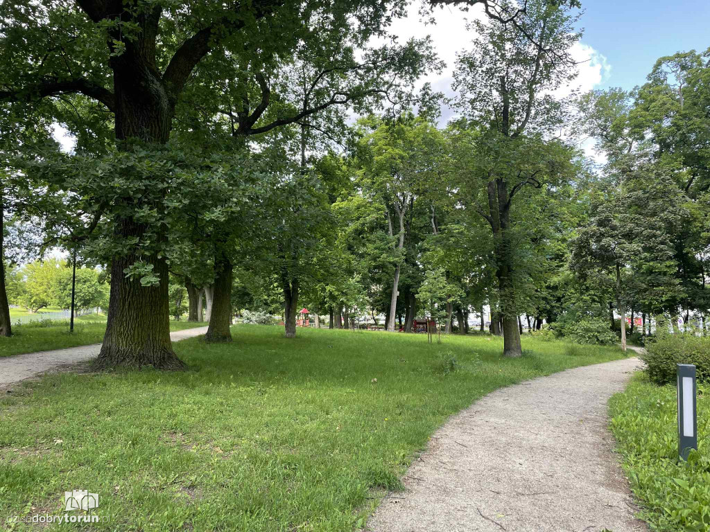 Park Glazja - to tu doszło do próby zabójstwa