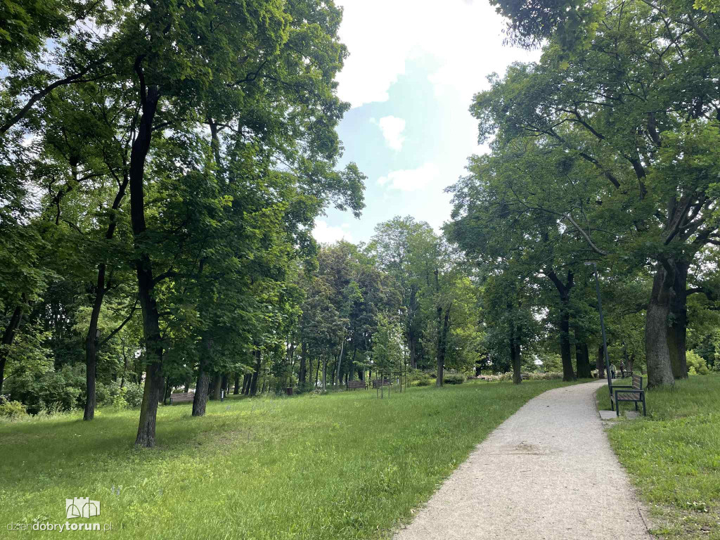 Park Glazja - to tu doszło do próby zabójstwa