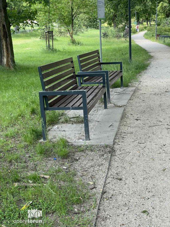 Park Glazja - to tu doszło do próby zabójstwa