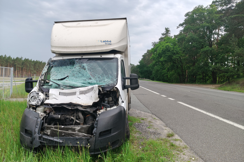Wypadek na DK91 pod Toruniem