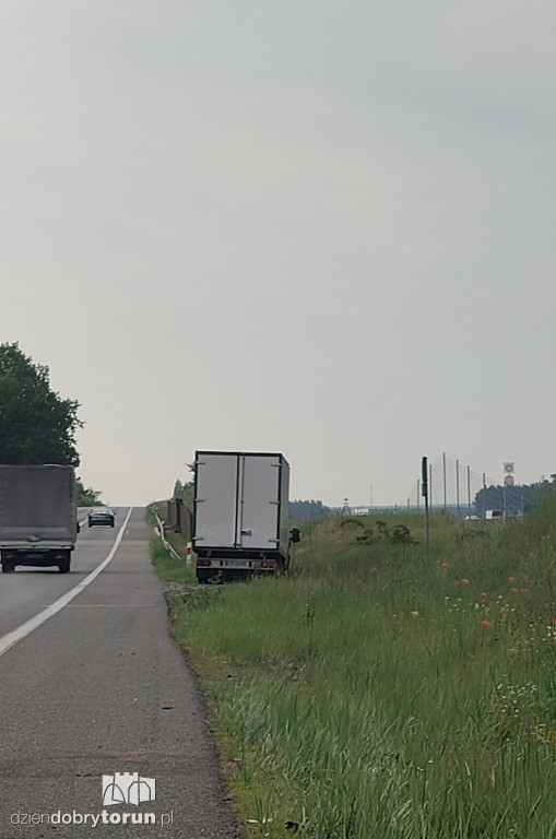 Wypadek na DK91 pod Toruniem